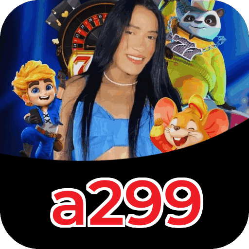 Interface do aplicativo a299 mostrando jogos disponíveis no iOS e Android